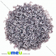 Бісер китайський стеклярус, 4,5 мм, Фиолетово-коричневий глазурирована (BIS-033780)