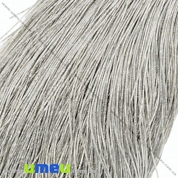 Канитель трунцал 1 мм, Серебристая (KNT-028008)