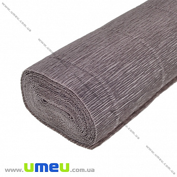 Гофрований папір Італія, Сіро-коричневий (Таупо) 614, 180 г, 50х50 см (DIF-035512)