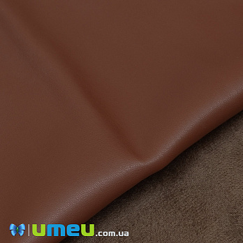 Штучна шкіра на замші 0,65 мм, Цегляна, 20х27 см (LTH-044798)