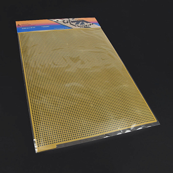 Канва пластикова Pony, 25х32,5 см, Жовта (TKN-056609)