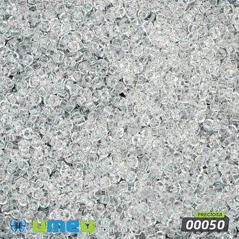 Бісер чеський 11/0, №00050, Прозорий (BIS-032884)