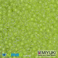 Бісер японський Miyuki круглий RR 11/0 №1119, Жовтий неоновий (BIS-045668)