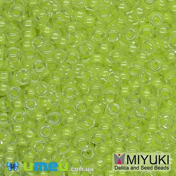 Бисер японский Miyuki круглый RR 11/0 №1119, Желтый неоновый (BIS-045668)