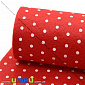 Фетр Горошек 1 мм, 20х28 см, Красный (FLT-011498)