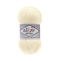 Пряжа Alize Extra 100 г, 220 м, Кремовая 62 (YAR-060201)