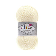 Пряжа Alize Extra 100 г, 220 м, Кремова 62 (YAR-060201)