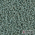 Бисер японский Miyuki круглый RR 15/0 №4701, Бирюзовый матовый радужный (BIS-051213)
