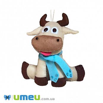 Набор из фетра для создания игрушки, Бычок ФН-97, 15х16,5 см (FLT-048123)