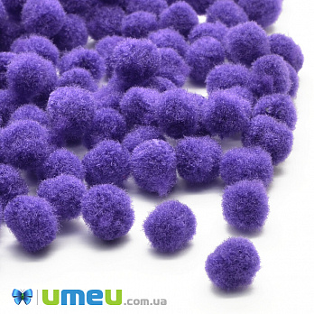 Помпони 1 см, Фіолетові (DIF-042606)