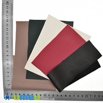 Набор искусственной кожи на замше 0,65 мм, Микс (LTH-038755)