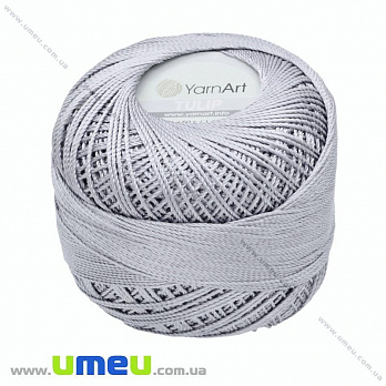 Пряжа YarnArt Tulip 50 г, 250 м, Серая светлая 475 (YAR-029506)
