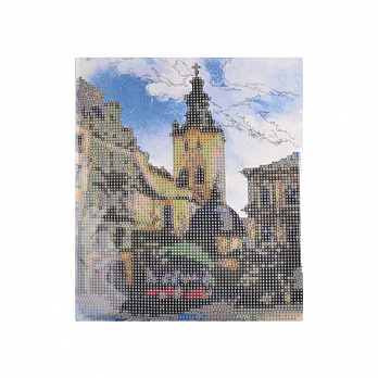 Набор алмазной живописи на картоне 25х21 см, Львов (SXM-051448)