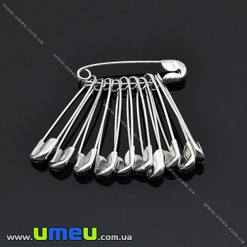 Булавки англійські весільні №00, Срібло, 22 мм (SEW-013978)