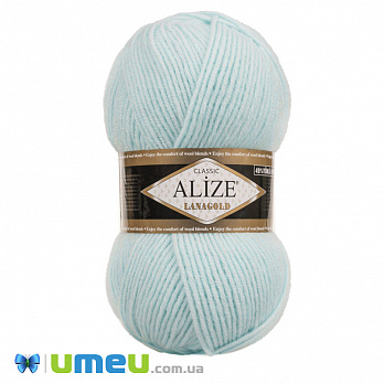 Пряжа Alize Lanagold 100 г, 240 м, Мятная светлая 522 (YAR-043315)