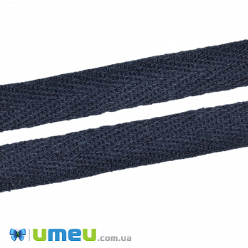Стрічка кіперна, 10 мм, Синя темна (LEN-044778)