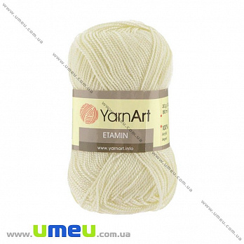 Пряжа YarnArt Etamin 30 г, 180 м, Бежева 423 (YAR-023034)