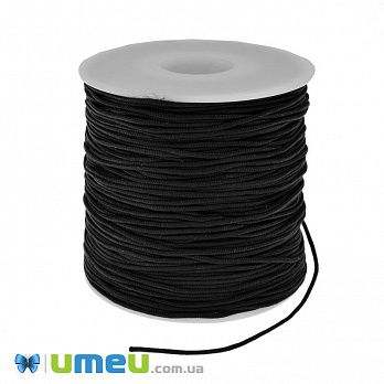 Нейлоновий шнур, 0,8 мм, Чорний (LEN-047092)