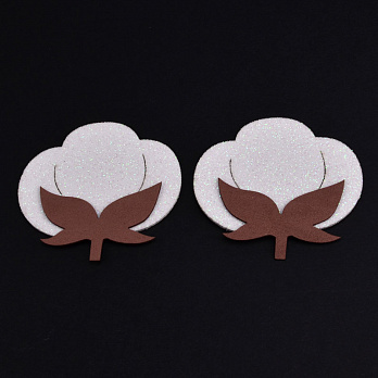 Декоративний виріб з фоамірану Бавовна, 5,5х5,5 см, Біла (FOM-051589)