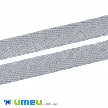 Стрічка кіперна, 10 мм, Сіра (LEN-044786)