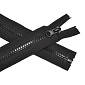 Молния тракторная Квадратный зуб разъемная 100 см, Тип 5, Черная (ZIP-060390)