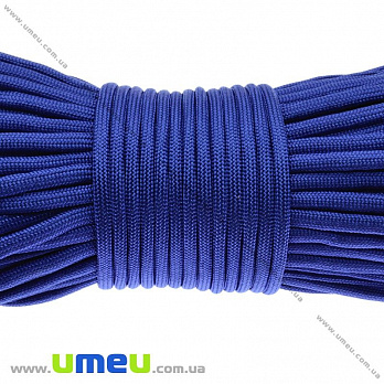 Шнур паракорд семіжільний 4 мм, Синій (LEN-024942)