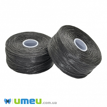 Нитка для бісеру C-Lon D, 0,11 мм, Сіра, 71 м (MUL-047533)