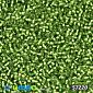 Бісер чеський 12/0, №57220, Салатовий, Блискучий (BIS-025509)