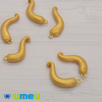 Рога быка, Золотистые, 28 мм (OSN-040411)