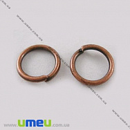 Колечка, Мідь, 4 мм, товщина 0,7 мм (PIN-021919)