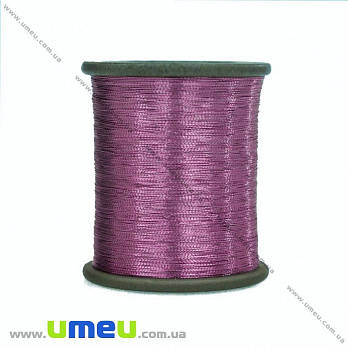 Нитки металізовані 0,1 мм, Рожева (KNT-028180)