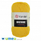 Пряжа YarnArt Macrame 90 г, 130 м, Жовта 142 (YAR-038456)