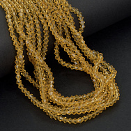 Намистини Біконус, 3х3 мм, Топаз (BUS-057442)