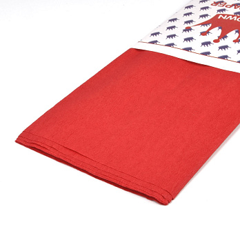 Гофрований папір Китай, 0,5х2 м, Червоний (DIF-038318)