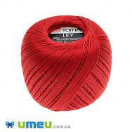 Пряжа YarnArt Lily 50 г, 225 м, Червона 76 (YAR-038414)
