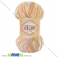Пряжа Alize Softy 50 г, 115 м, Меланж Різнокольорова 51823 (YAR-034923)