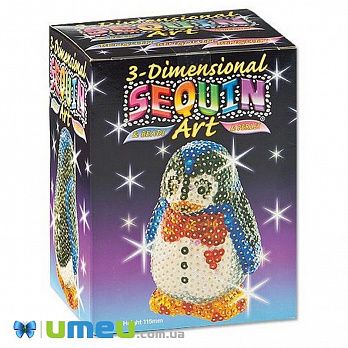 Набір для творчості Sequin Art 3D Пінгвін (DIF-043478)