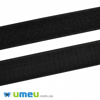 Липучка 30 мм, Черная (LEN-044333)