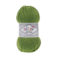 Пряжа Alize Extra 100 г, 220 м, Зелена 210 (YAR-060204)