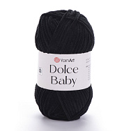 Пряжа YarnArt Dolce Baby 50 г, 85 м, Чорна 742 (YAR-061633)