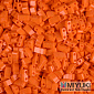 Бисер японский Miyuki HALF TILA №406, 5х2,3 мм, Оранжевый (BIS-053239)