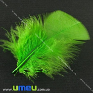 Перья Индейки, Салатовые, 7-12 см (PER-001776)