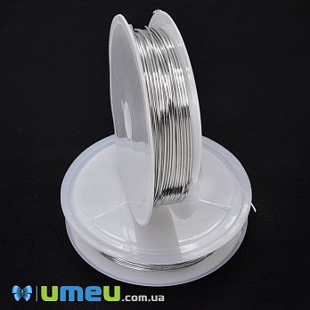 Дріт мідний, 0,8 мм, Сріблястий (LES-044149)