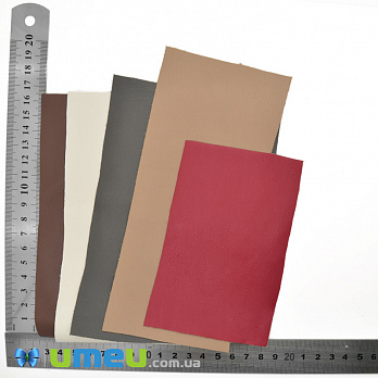 Набор искусственной кожи на замше 0,65 мм, Микс (LTH-040967)