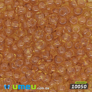 Бісер чеський 4/0, №10050, Бежевий темний, Прозорий (BIS-034281)