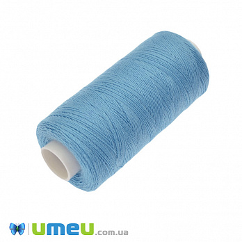 Нить полиэстеровая KIWI №40/2, col.254, Голубая, 366 м (MUL-046749)