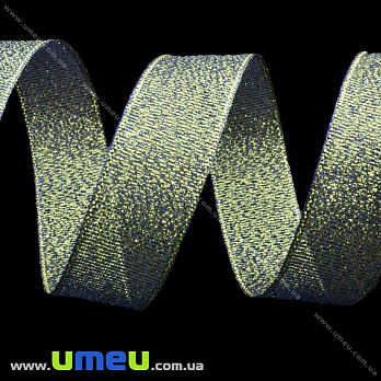 Стрічка парчева, 20 мм, Синя (LEN-022601)