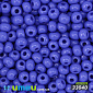 Бісер чеський 6/0, №33040, Синій, Натуральний (BIS-050496)