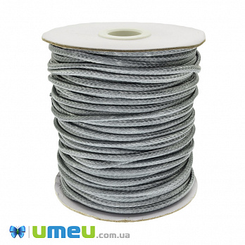 Полиэстеровый шнур, 3,0 мм, Серый (LEN-047419)