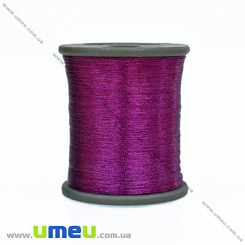 Нить металлизированная 0,1 мм, Фуксия (KNT-028187)